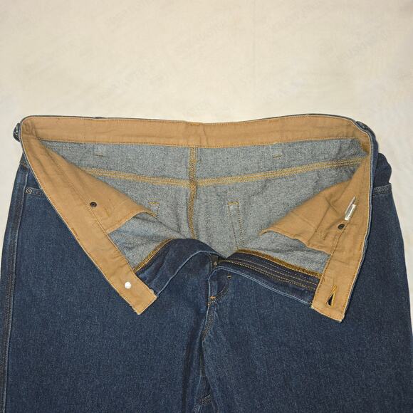 Duluth Trading Men's Jeans. Size 40x36. Dark Wash. - Picture 7 of 11